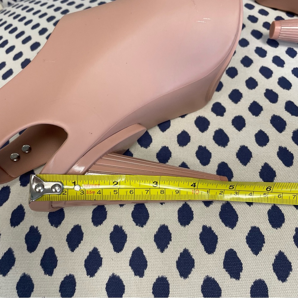 Melissa Women's Pink Heeled Sandals - Picture 5 of 7